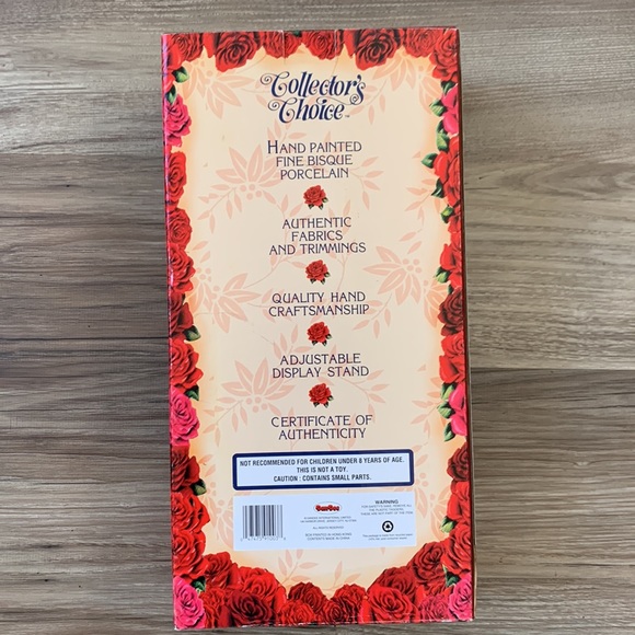 Dan Dee Collectors Choice Porcelain Doll DanDee Vintage New Boxed Collectible - Picture 4 of 8